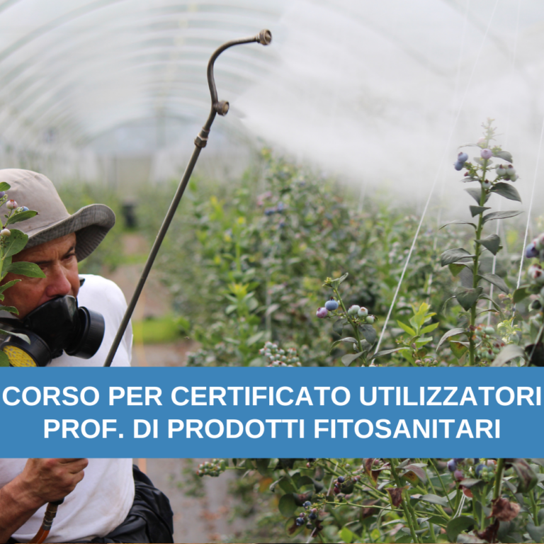 Corso base certificato fitosanitari